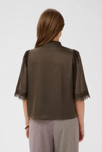 Saint Tropez Teagan Shirt - Chocolate Brown