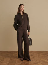 Varley The Wide leg Pant 30" - Coffee Bean