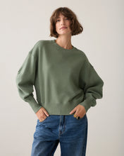 Summum Woman Fade-Out Sweatshirt - Thyme Green