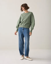 Summum Woman Fade-Out Sweatshirt - Thyme Green