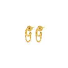 Talis Chains Chain Link Huggies Short - Gold
