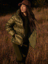 Varley Madelina Lightweight Down Jacket - Racing Olive