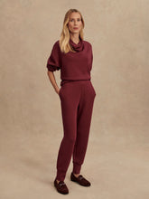 Varley Slim Cuff Pant 27.5 - New Maroon