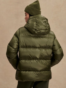 Varley Madelina Lightweight Down Jacket - Racing Olive