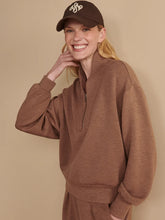 Varley Davidson Sweat - Golden Bronze Marl