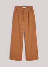Summum Woman Palazzo Wide Leg Trousers - Cinnamon
