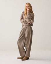 Summum Woman Balloon Trousers - Light Taupe