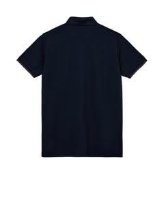 Mos Mosh Mens Harvey Polo Tee - Navy