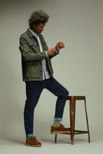 Mos Mosh Mens Wilks Utility Jacket - Grass Green
