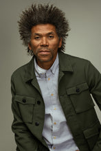 Mos Mosh Mens Wilks Utility Jacket - Grass Green