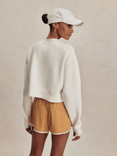 Varley Tasmin Cropped Sweat - Pristine