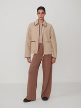 Varley Ruiko Zip Through Fleece - Light Taupe