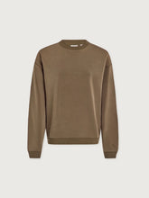 Varley Coralie Crew Neck Sweat - Teak Olive
