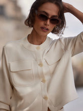 Varley Hartwell Button Through Sweat - Pristine