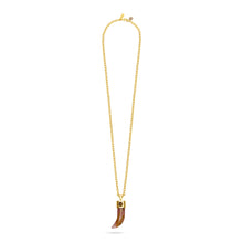Talis Chains Shark Tooth Pendant - Red Watermelon Skin