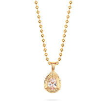 Talis Chains Pear Drop Pendant Necklace - Cubic Zirconia