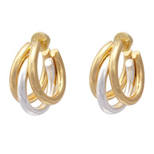 Talis Chains Claw earrings Duo - Silver/Gold