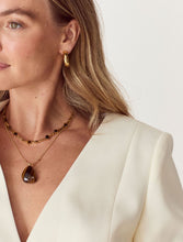 Talis Chains Rock Stone Pendant Necklace - Tiger's Eye