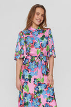 Numph NuGabby Dress - Fuchsia