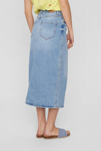 Numph NuToronto Skirt - Medium Blue Denim