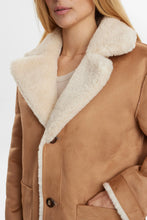 Numph NuElliot Reversible Coat - Cognac