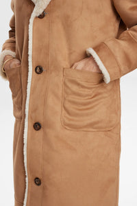 Numph NuElliot Reversible Coat - Cognac