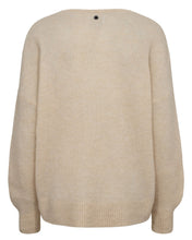Numph Nurietta V Neck Pullover - Grey Morn