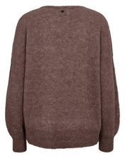 Numph NuRiette V-Neck Pullover - Deep Taupe