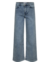 NuParis Wide Acid Jeans - Light Blue Denim