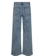 NuParis Wide Acid Jeans - Light Blue Denim