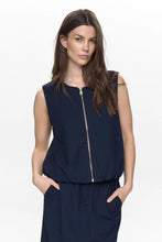 NuJulia Vest - Dark Sapphire