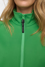 Numph NuSenada Zip Cardigan - Vibrant Green