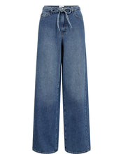 Numph NuBrooklyn Wide Jeans - Medium Blue Denim