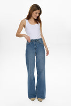 Numph NuBrooklyn Wide Jeans - Medium Blue Denim