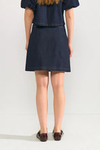 Numph NuAletta Mini Skirt - Dark Blue Denim