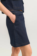 Numph NuAletta Mini Skirt - Dark Blue Denim