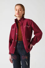 Seventy & Mochi Pablo Jacket - Burgundy