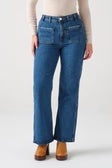 Seventy + Mochi Patch Pocket Mabel Jeans - Vintage Americana