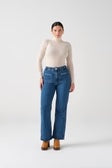 Seventy + Mochi Patch Pocket Mabel Jeans - Vintage Americana