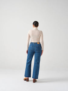Seventy + Mochi Patch Pocket Mabel Jeans - Vintage Americana
