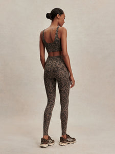 Varley FreeSoft Cori Bra - Brown Contrast Cheetah