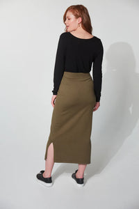 Haven Nikolai Knit Skirt - Fern