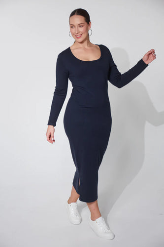 Haven Nikolai Knit Dress - Midnight