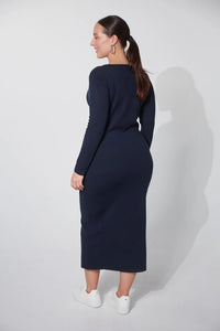 Haven Nikolai Knit Dress - Midnight