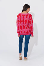 Haven Casablanca Lurex Cardigan - Chilli/Pink