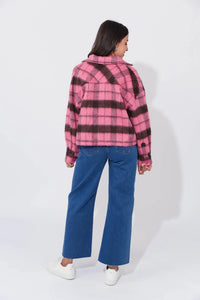 Haven Daytona Crop Jacket - Pink