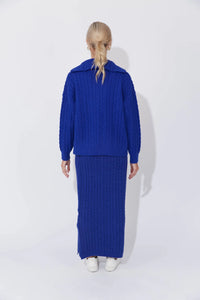 Haven Cadiz Zip Jumper - Cobalt