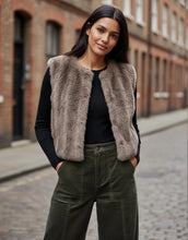 Nooki Edelweiss Faux Fur Gilet - Mink