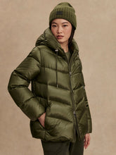 Varley Madelina Lightweight Down Jacket - Racing Olive
