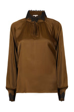 BRDR Moss Lace Blouse - Roasted `Olive